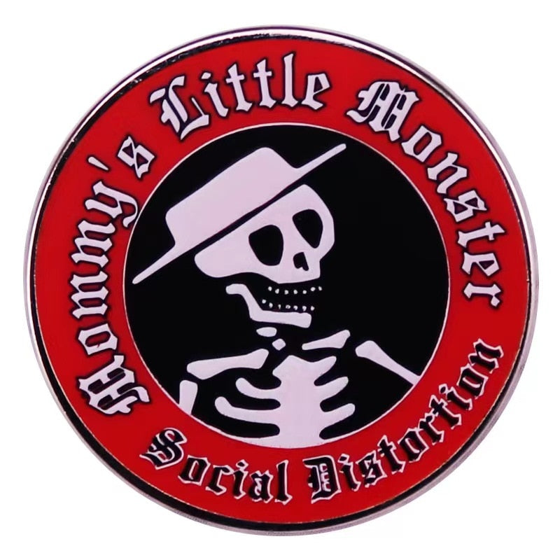 Social Distortion Logo Pin