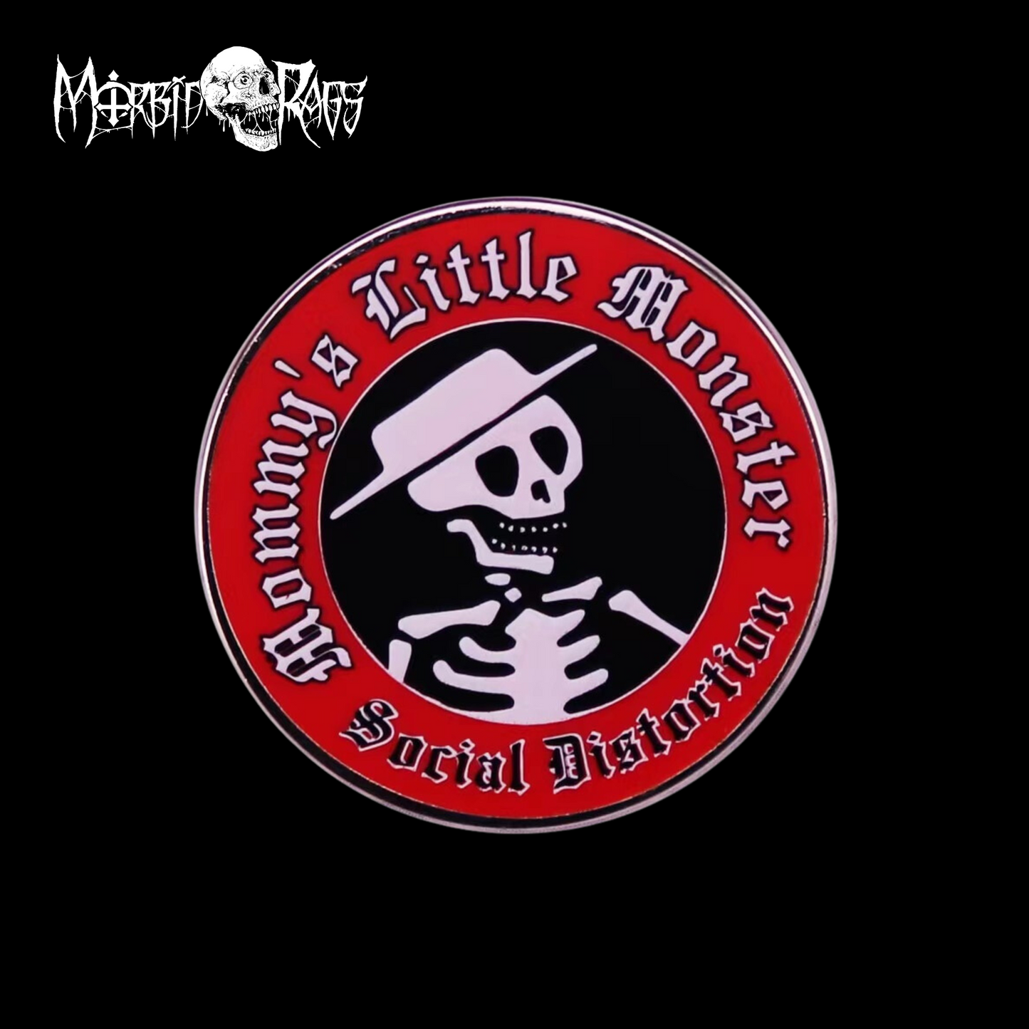 Social Distortion Logo Pin