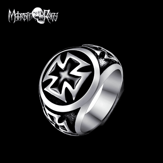 Soren Iron Cross Ring