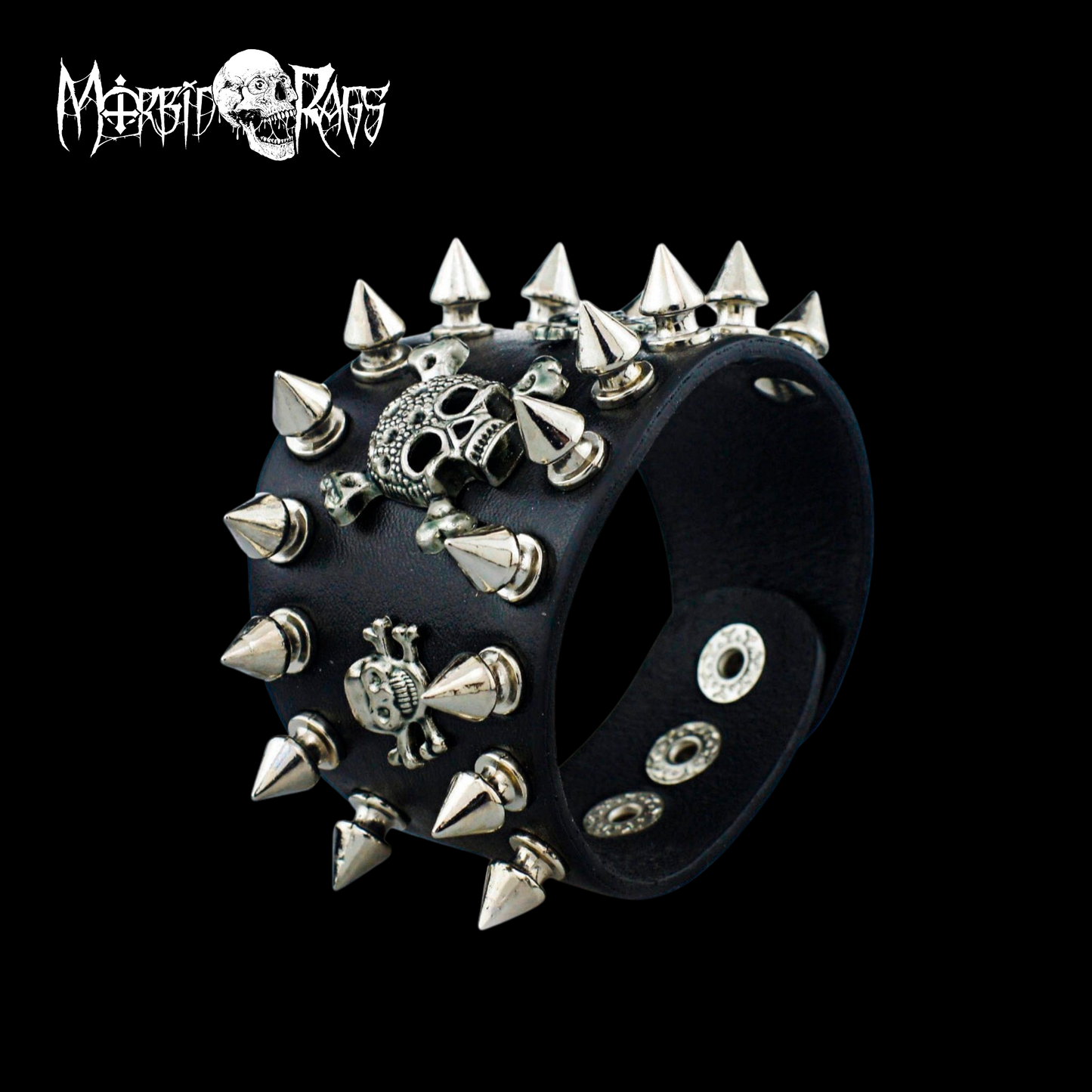 Studs and Skull Bracelet