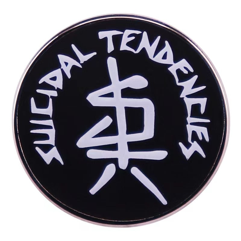 Suicidal Tendencies Logo Pin