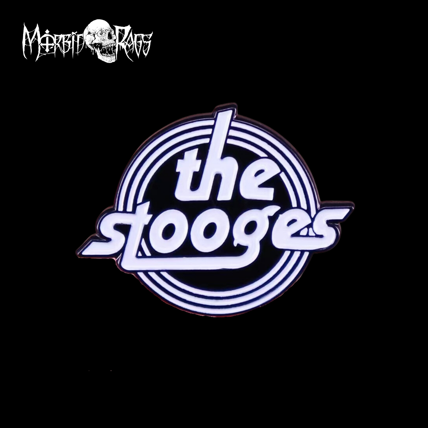 The Stooges Logo Pin