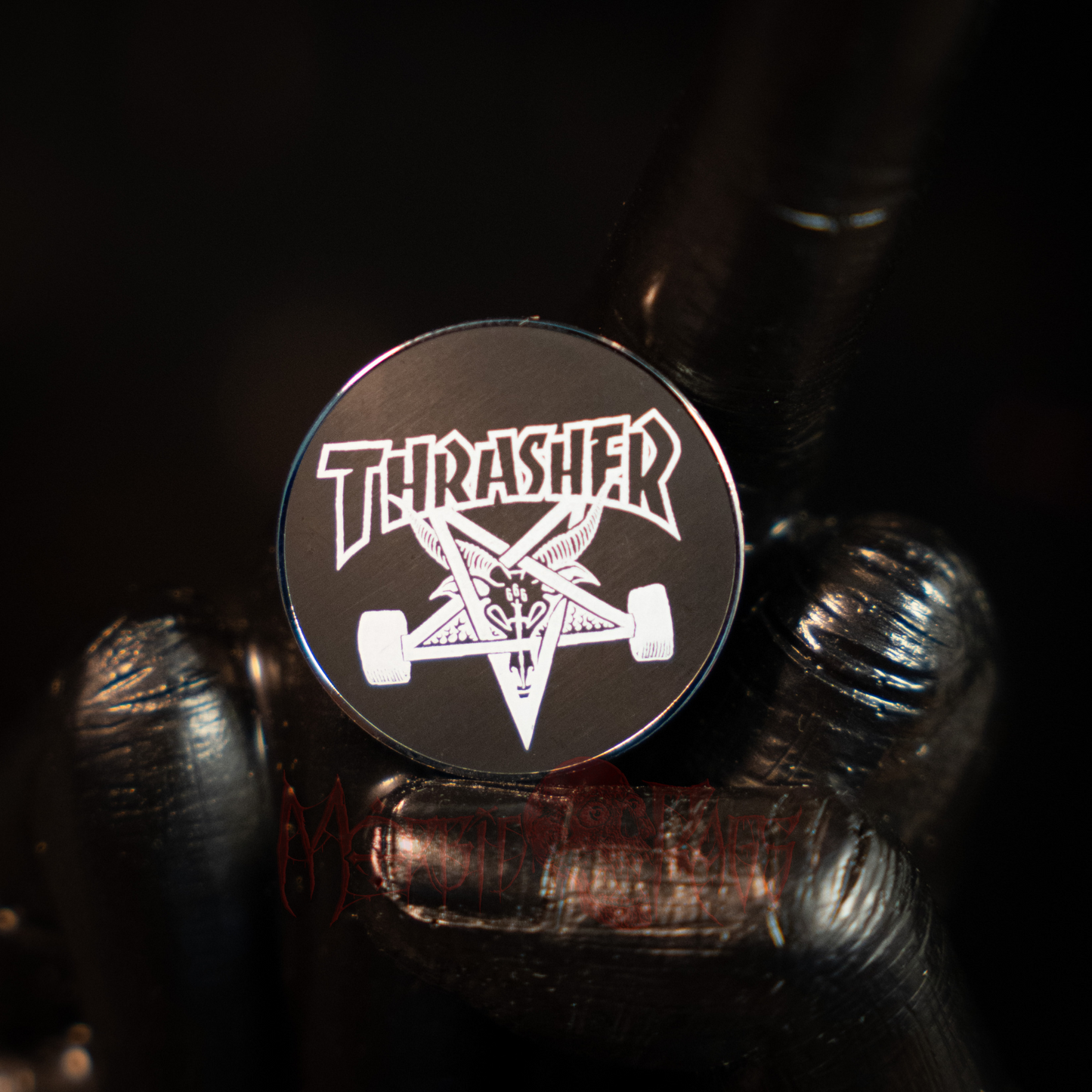 Thrasher Logo Pin