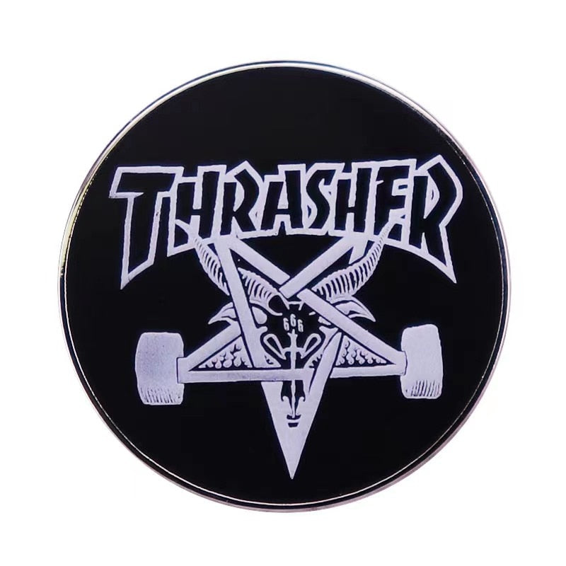 Thrasher Logo Pin