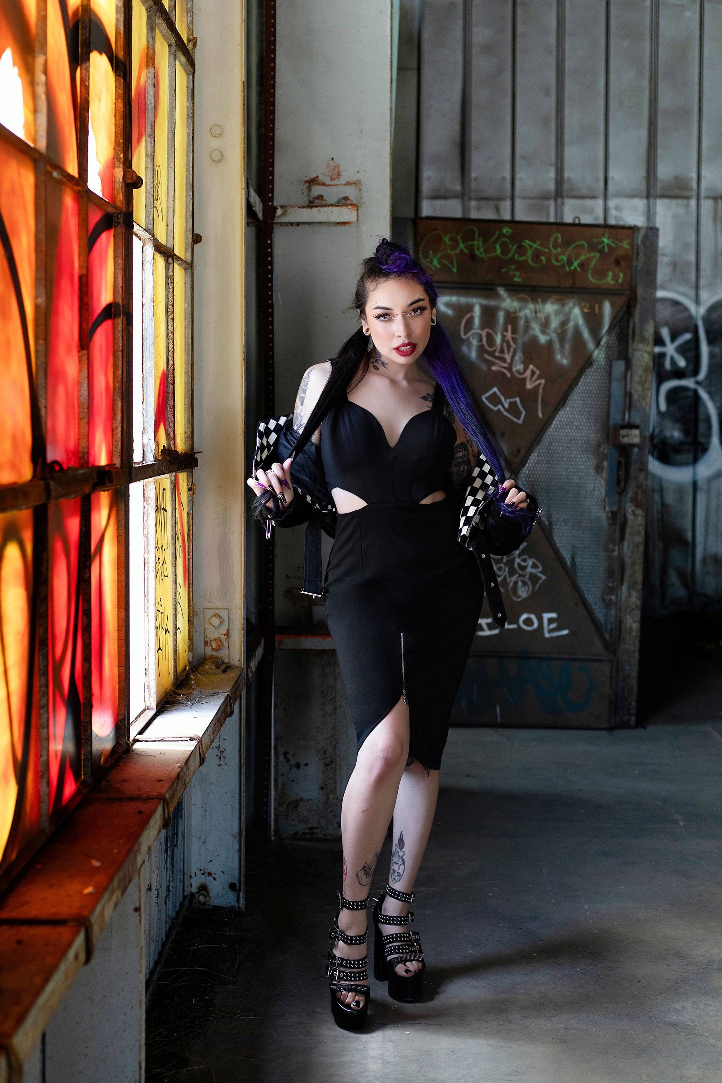 Elizabeth Heart Cut-Out Dress