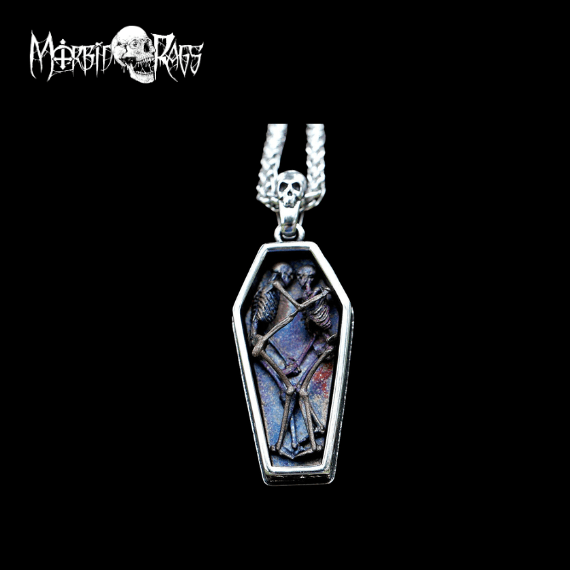 Xerxes Coffin Skeletons Necklace