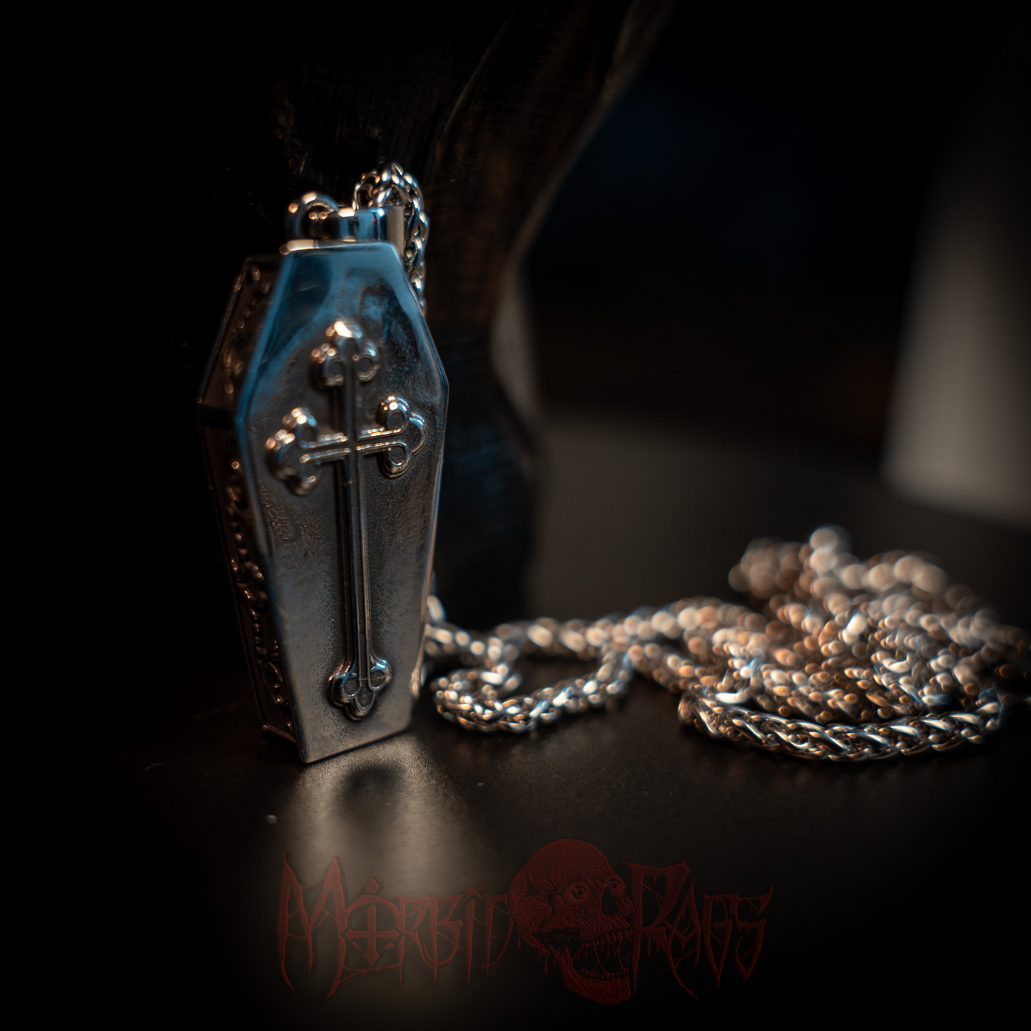 Xerxes Coffin Skeletons Necklace
