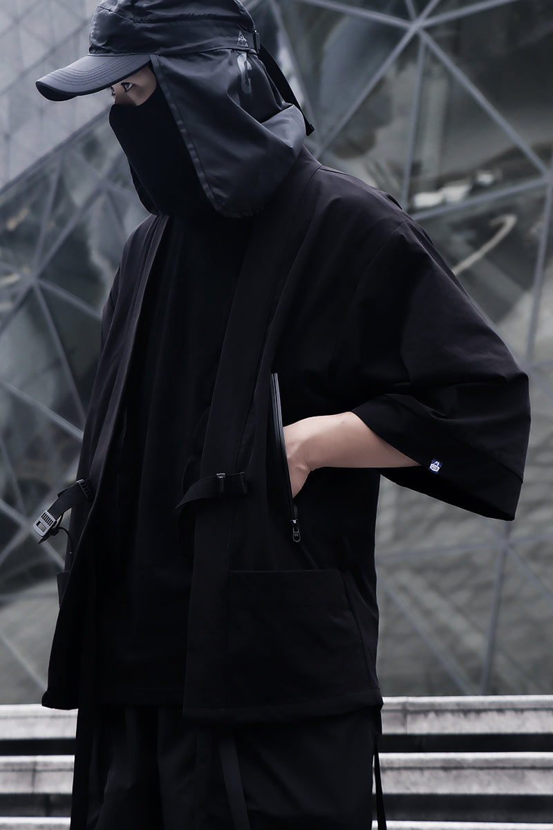 Notorious Heavy Shadow Samurai Kimono Jacket