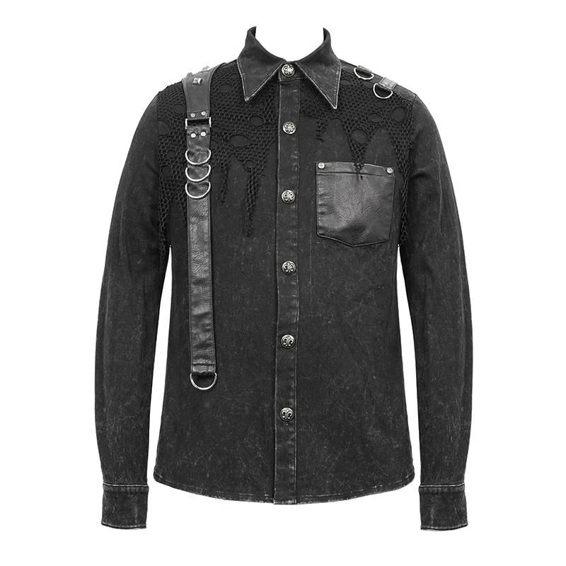 Rock N' Roll Distressed Shirt