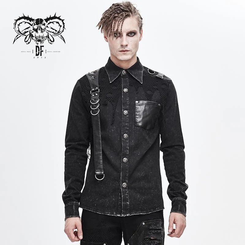 Rock N' Roll Distressed Shirt