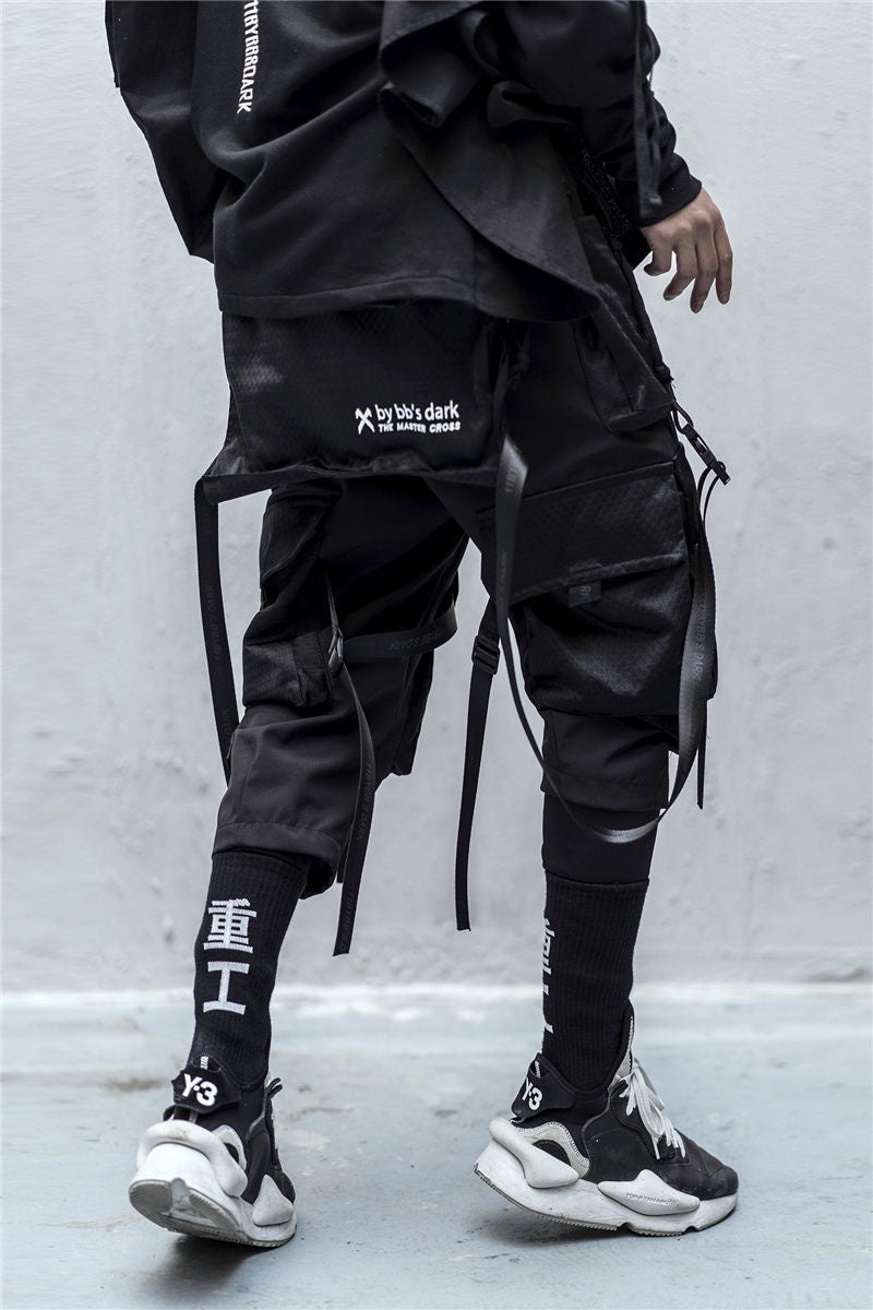 Master Crossover Black Jogger Pants