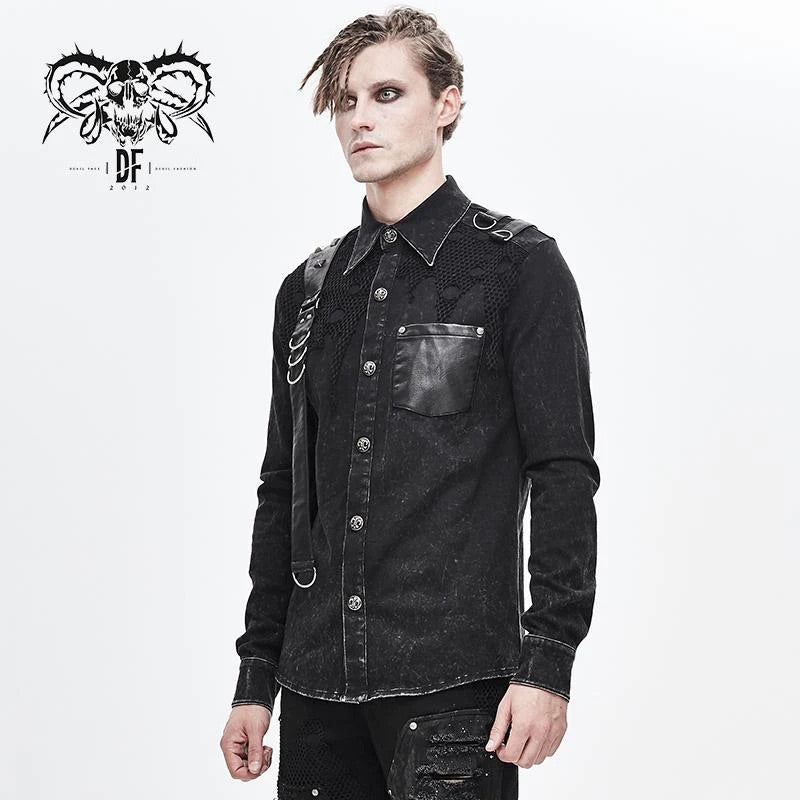 Rock N' Roll Distressed Shirt