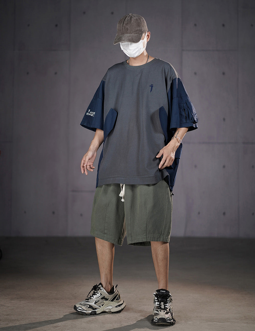 Double Patchwork I-Tech Tee