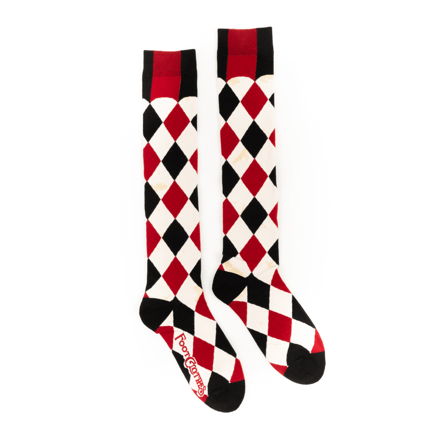 Haunting Harlequin Knee High Socks