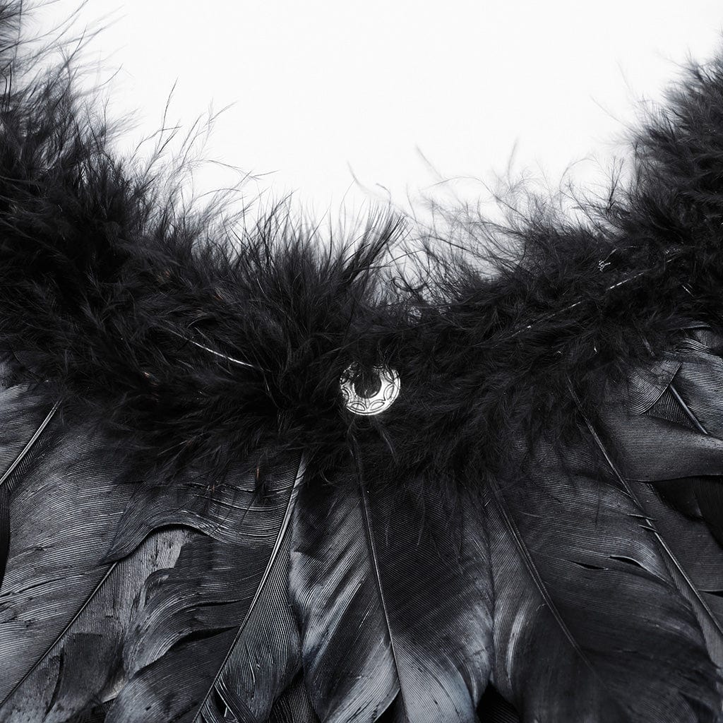 Black Feather Wing Harness