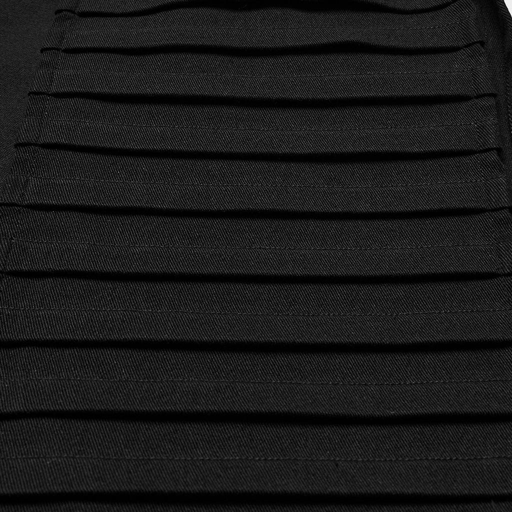 Punk Irregular Split Skirt
