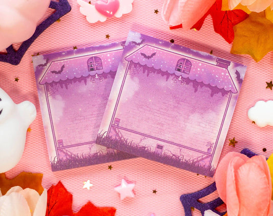 Haunted House Sticky Notes