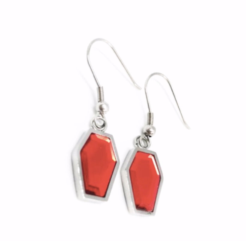 Mysticum Luna Blood Crypt Earrings