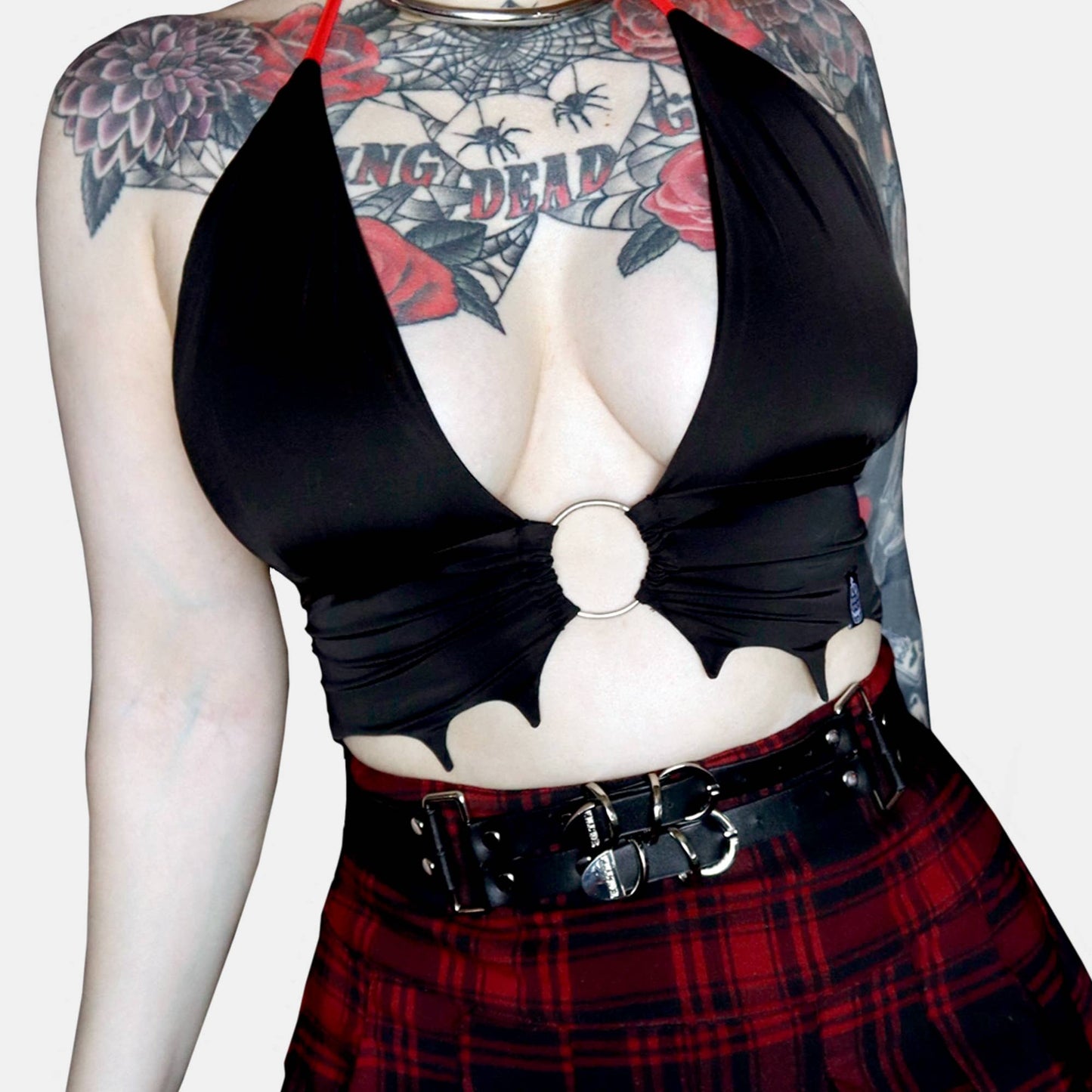 Draculas Daughter O-Ring Halter Top