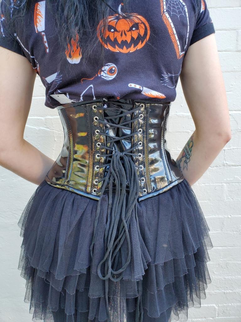 Daisy Corsets Vinyl Underbust (Plus Sizing Available)