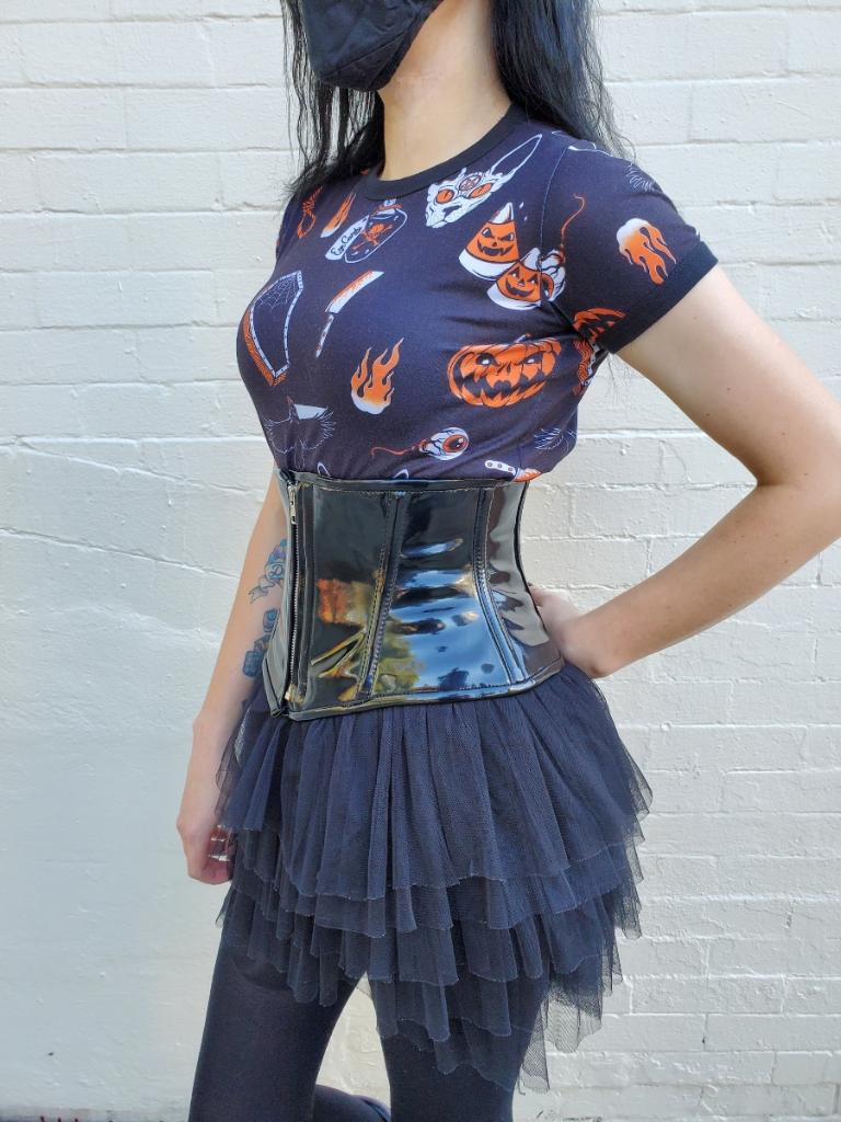 Daisy Corsets Vinyl Underbust (Plus Sizing Available)
