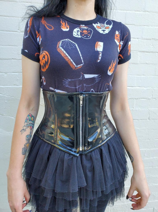 Daisy Corsets Vinyl Underbust (Plus Sizing Available)