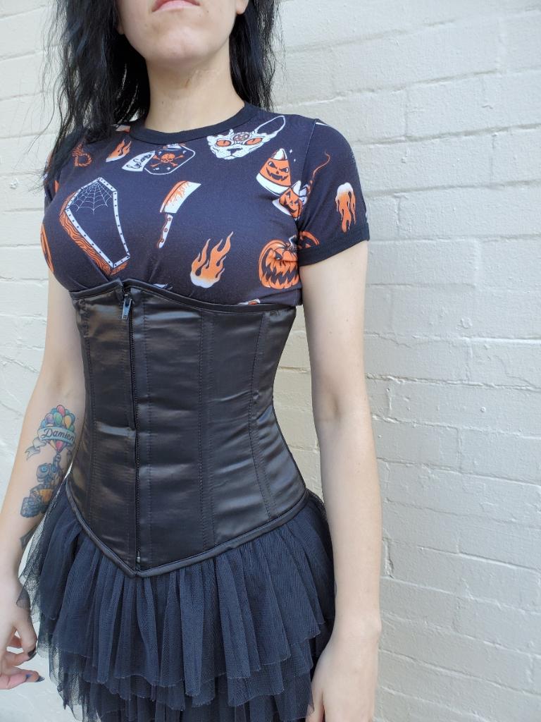 Daisy Corsets Underbust Satin Corset