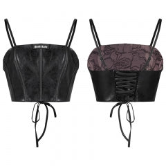 PunkRave Future Goth Industrial Top