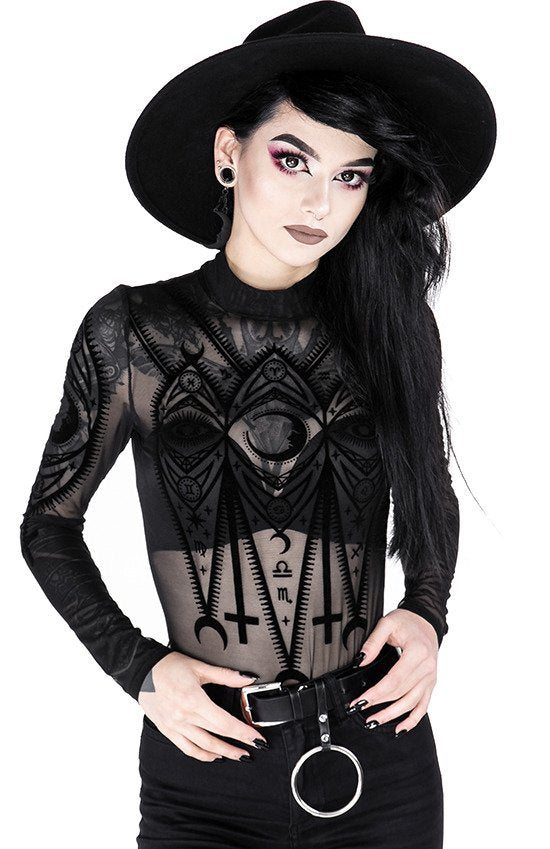 Restyle Fortune Teller Body Suit (Plus Available)