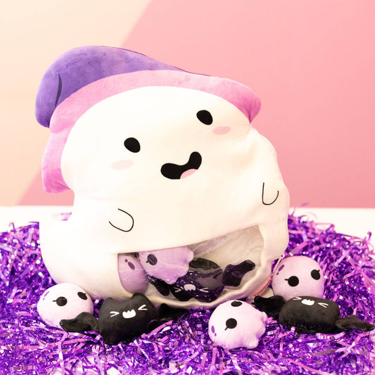 Tic Tac Toe Plushies - Spooky Ghost