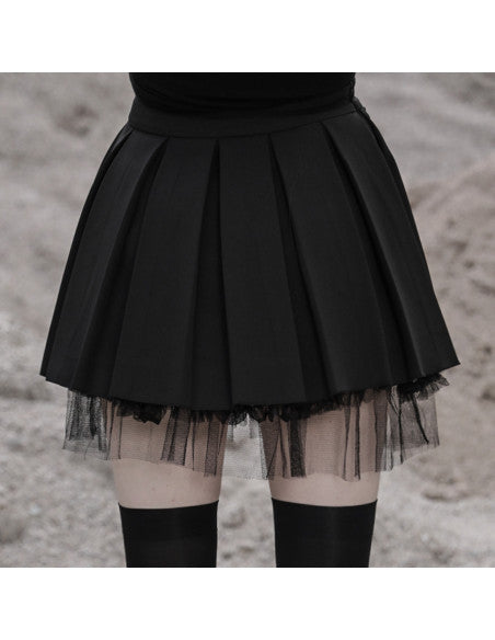 PunkRave Stereo Katastrophe Skirt (Plus Available)