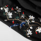 Flowers and Birds Embroidery Hoodie