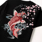 Dancing Fish Embroidery Tee