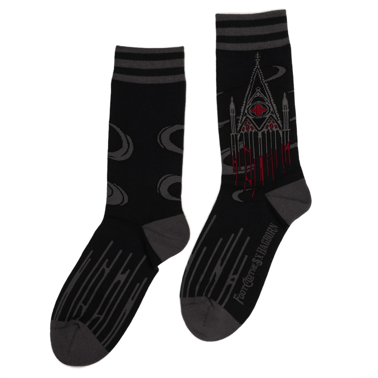 Blood Cathedral FootClothes x Hagborn Collab Socks