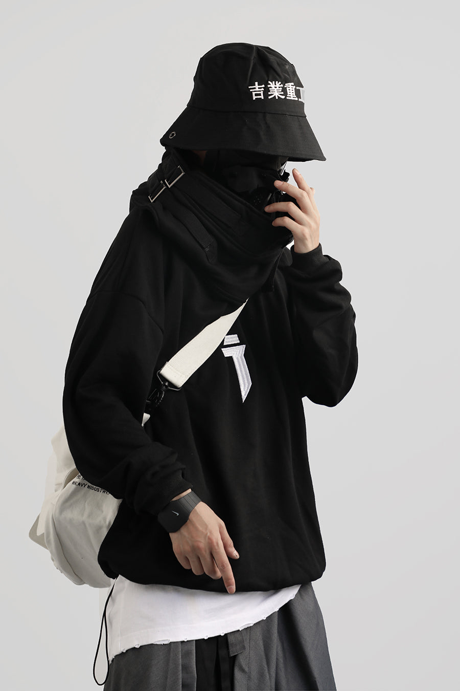 Black I-Tech Hoodie