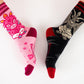 Evil AF Baphomet Crew Socks