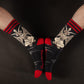 Evil AF Baphomet Crew Socks