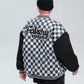 Checkered Winter Bomber Jacket