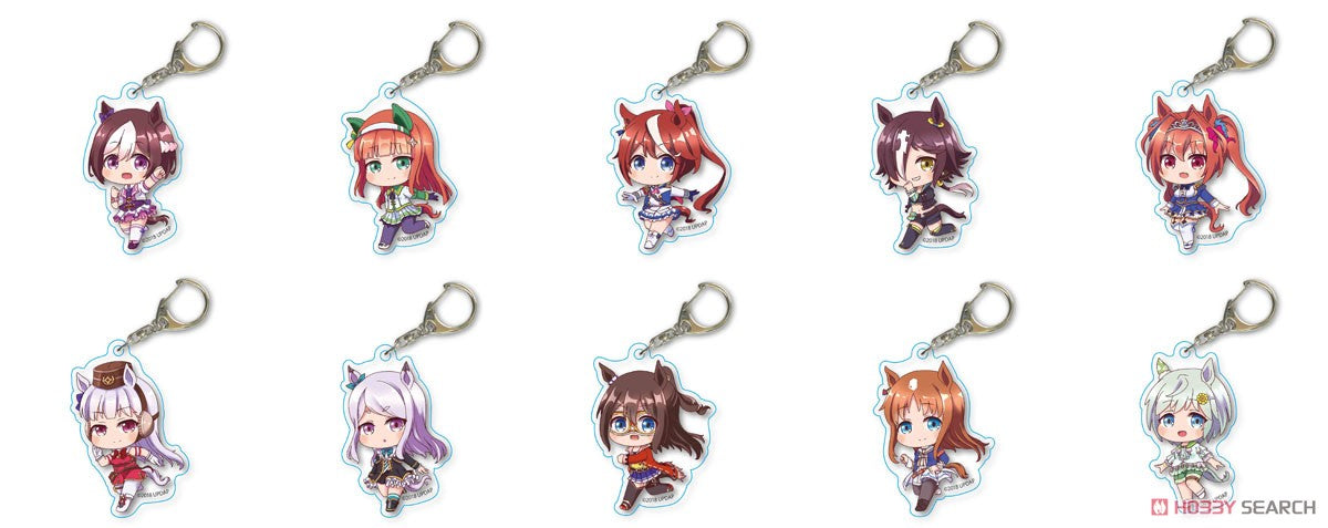 Trading Acrylic Key Ring Uma Musume Pretty Derby Blind Box (1 Blind Box)