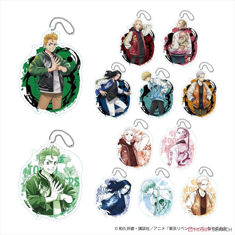 Tokyo Revengers Trading Acrylic Key Ring Suka-Jam Ver. Blind Box (1 Blind Box)