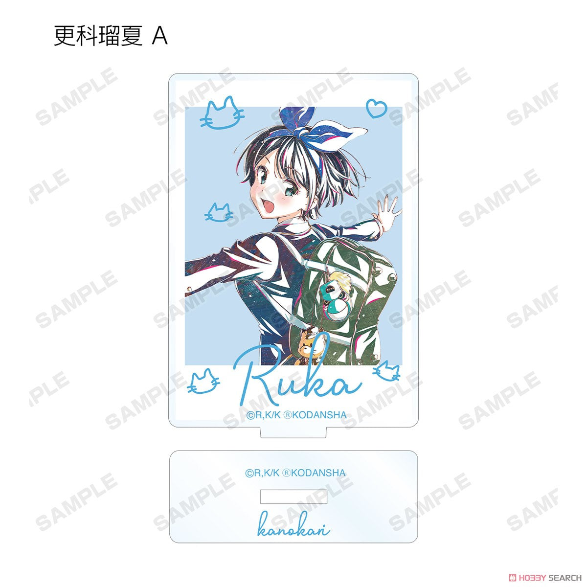 TV Animation [Rent-A-Girlfriend] Trading Ani-Art Vol.2 Acrylic Stand Blind Box (1 Blind Box)