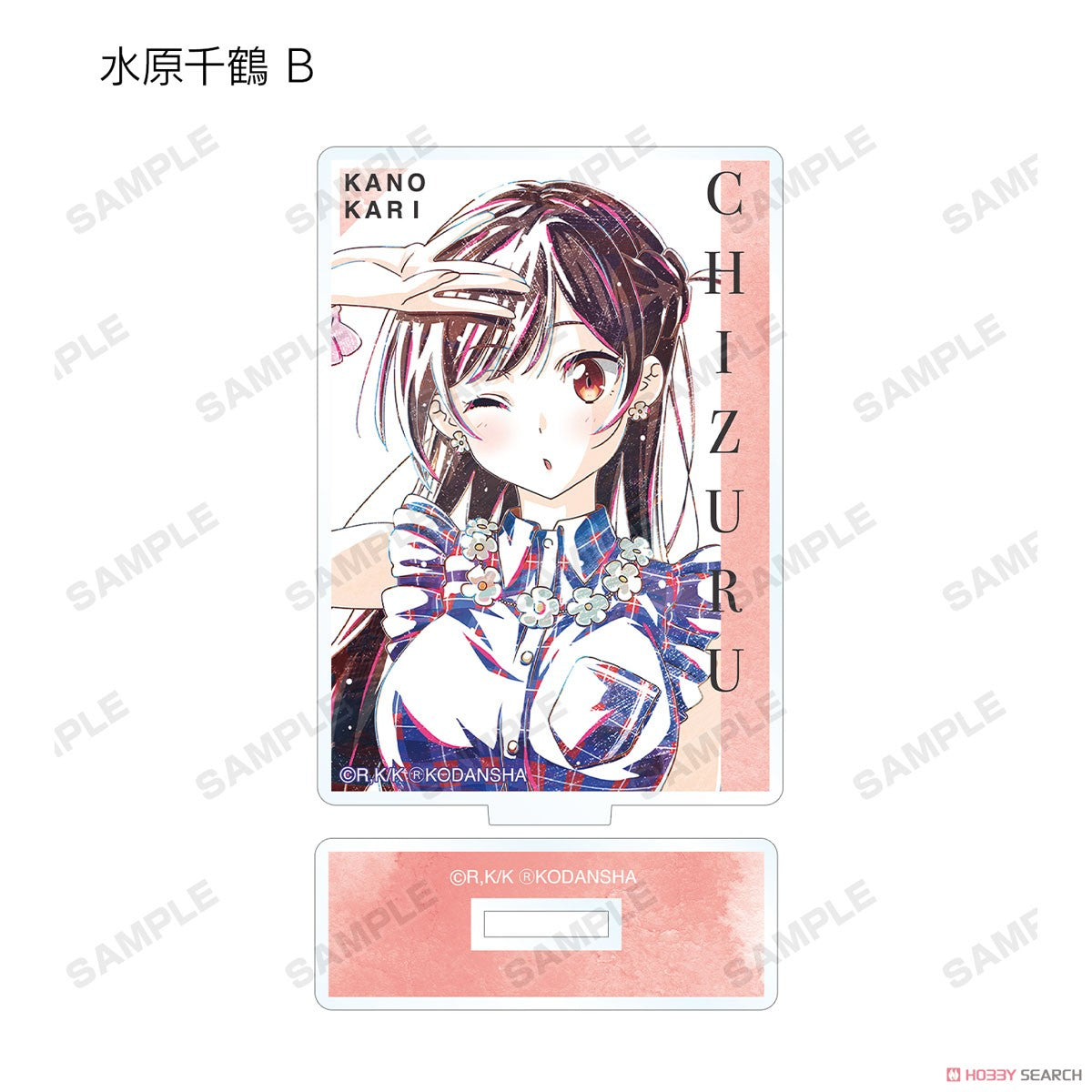 TV Animation [Rent-A-Girlfriend] Trading Ani-Art Vol.2 Acrylic Stand Blind Box (1 Blind Box)