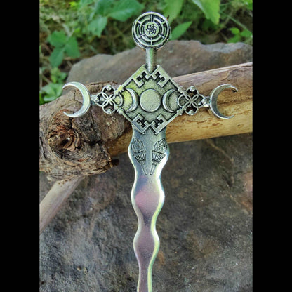 Hekate's Athame Hair Stick