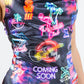 Neon Signs Print Body Suit