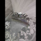 Triple Moon Bridal Veil Comb