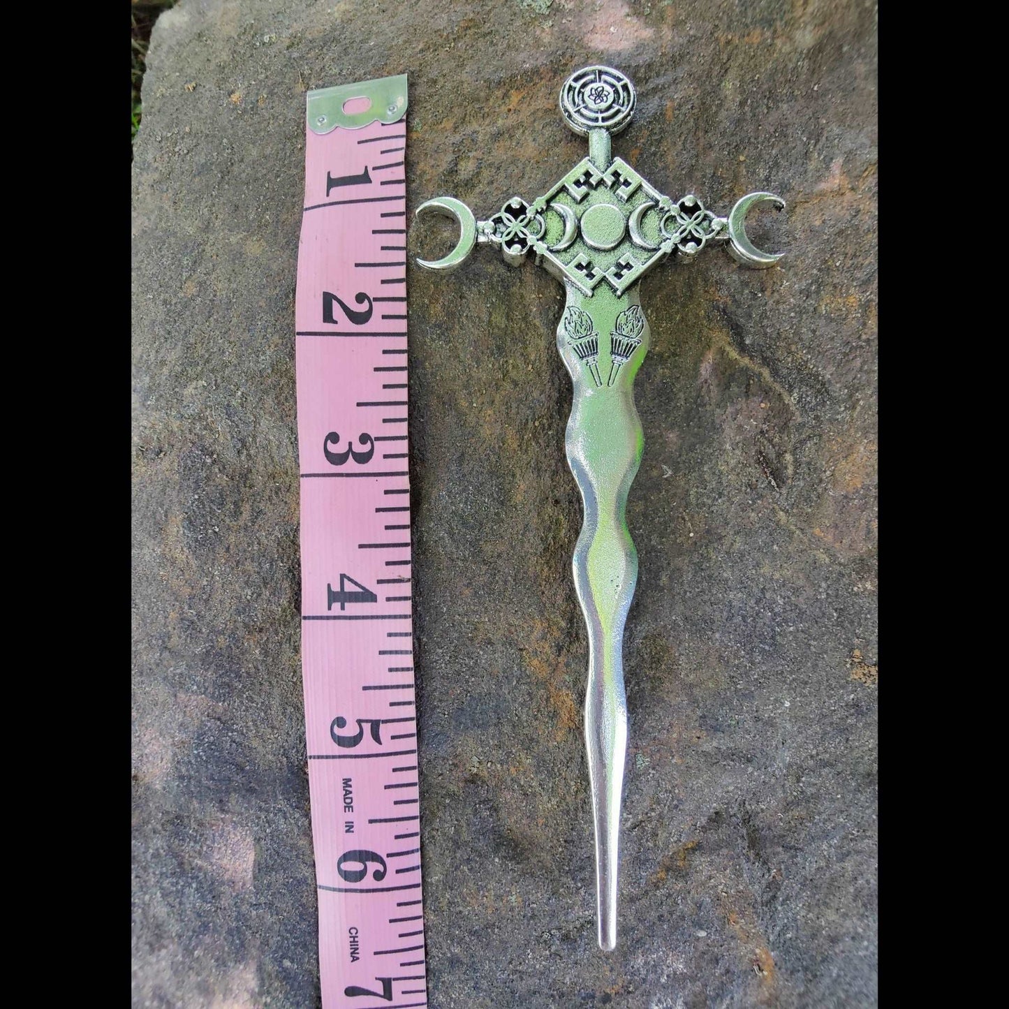 Hekate's Athame Hair Stick