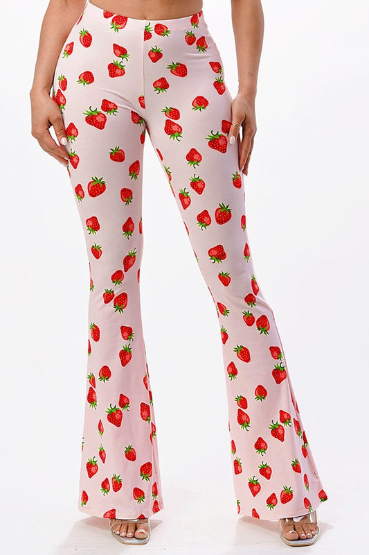 Strawberry Sweet Flair Pants