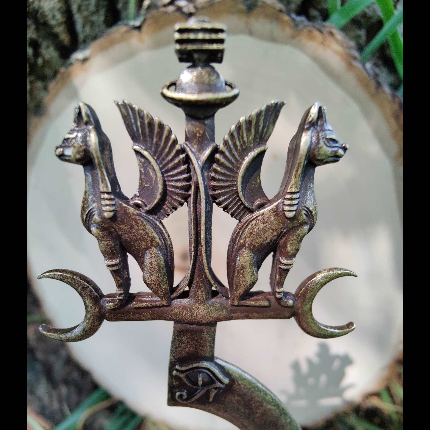 Goddess Bastet Hair Dagger