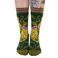 Pitcher Plant Crew Socks