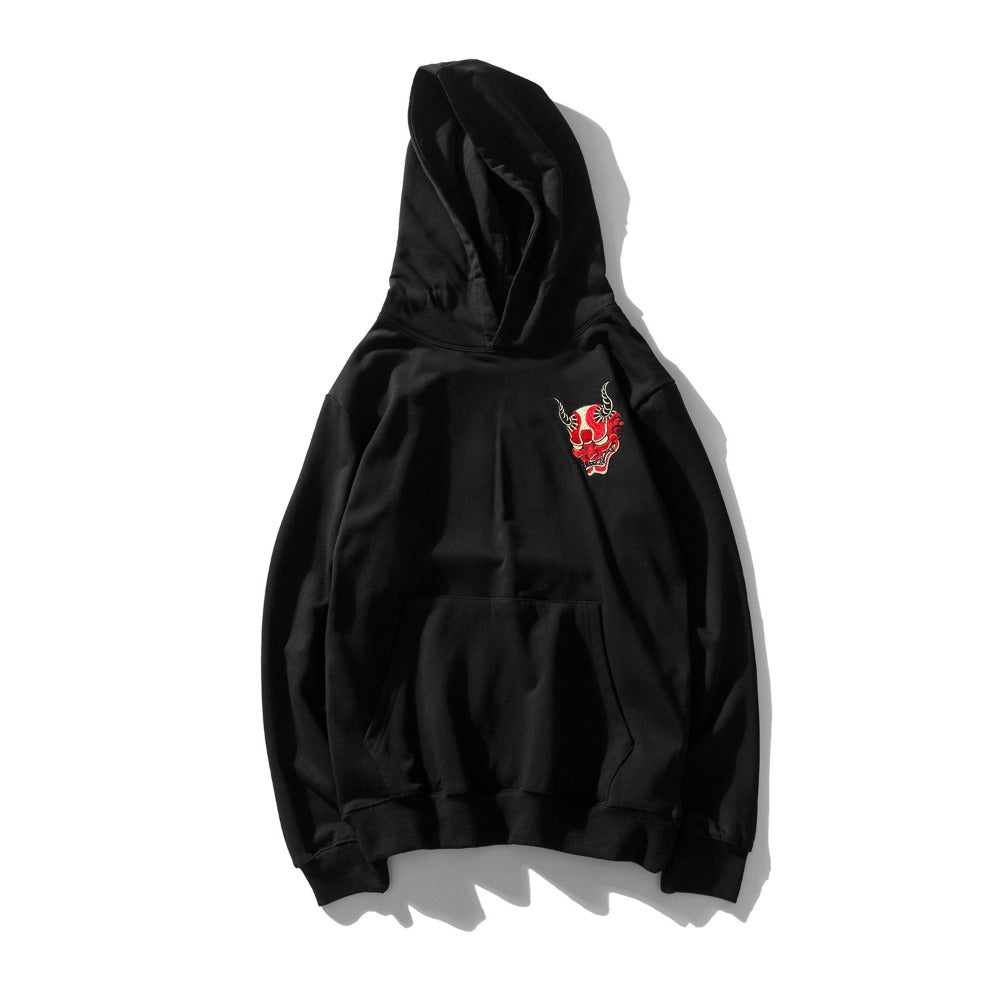 Devil Blood Embroidery Hoodie